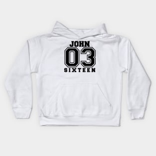 John 3 16 Kids Hoodie